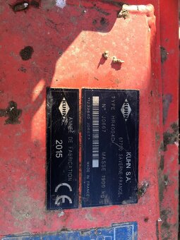 Sejačka mistral s rotačnými bránami Kuhn 4m - 2