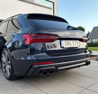 DIFUZOR KONCOVKY SLINE S6 AUDI A6 C8 4K - 2