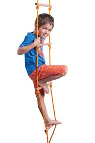 Povrazový rebrík pre deti (do 30kg) - Woody - 2