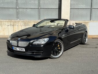 BMW 650i F12 convertible, 4.4 V8 300kw, Navigace, Softclose - 2