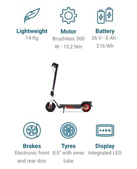 Elektrická kolobežka APRILIA eSRZ - 2
