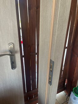 Dvere 80/ zarubnou pouzite dobrom stave a dvere 70/ - 2