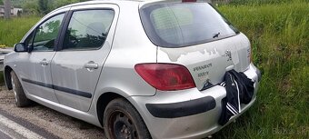 Predám,rozpredám Peugeot 307 1,6 Hdi - 2