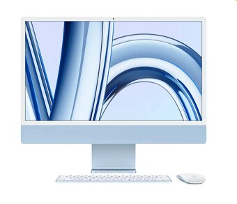 iMac 2021 (modrý), veľmi málo používaný - 2