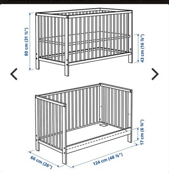 Detska postielka Ikea Gulliver - 2