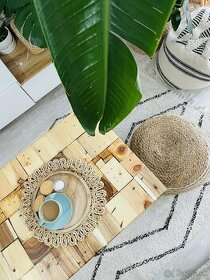 Kávový stôl (s epoxidovými prvkami) - 2