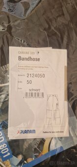 Pracovné nohavice Planam - 2