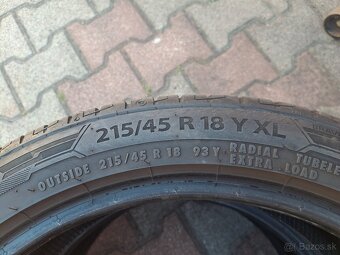 2ks letne 215/45 R17 BARUM - 2