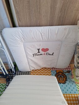 Detská postieľka s komodou - 2