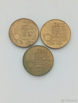 Mince 10 Kčs - 2