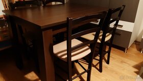 Stôl + stoličky 4ks - 2