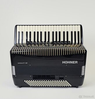 akordeon Hohner Ventura IV ,4 hlas v stave noveho nastroa - 2