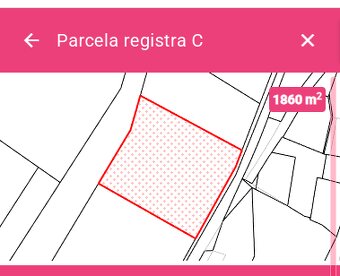 Pozemok Dolná Lehota 1860 m² - 2