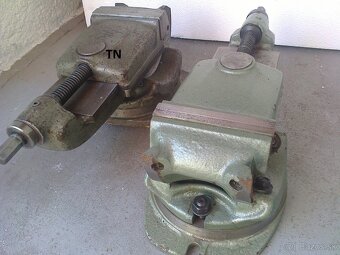 160mm - dvojičky otočno-výklopný zverák# - 2