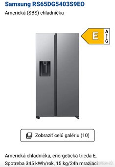 Americká chladnička Samsung - 2