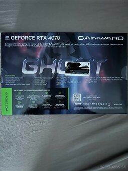 Gainward RTX 4070 ghost OC 12GB - 2