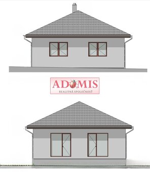 predáme 4izb. tehlový bungalov 101m2, Ruskov - 2