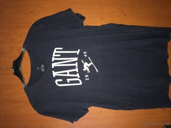GANT originál kráľovská Modra pánske tricko L/X´ - 2