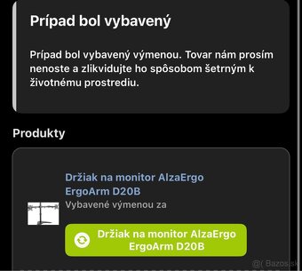Držiak na monitory AlzaErgo - 2