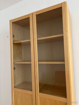 Drevena kniznica IKEA - 2