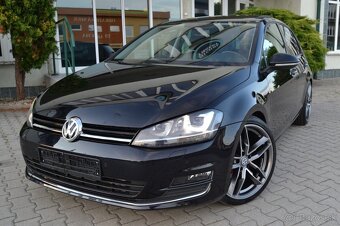 VW GOLF VII 2.0 TDI HIGHLINE, TEMPOMAT, KOŽA, ŠÍBER, ALU R17 - 2