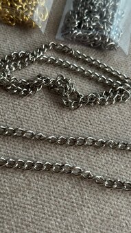 Retiazka 120 cm bez karabíniek, na kabelky s rámikom ClicCla - 2