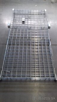 Paletový kôš-nasadzovací rám na EURO-palety 120x80x90cm - 2