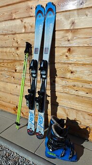 LYŽE HEAD REV 70 BLUE 142CM + NORDICA GPX 25CM - 2