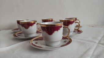 Kávová súprava, šálky Chodov Czechoslovakia - 2
