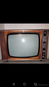 Kúpim retro televízor RUBÍN 714 - 2