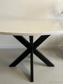 Exkluzívny Jedálenský stôl “Noble Carrara - 2