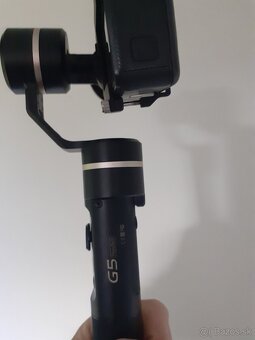 GoPro HERO5 Black + Gimbal Feiyu Tech G5 + 10ks baterii, atd - 2