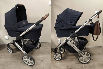 Kočík ABC Design Salsa 4 Navy trojkombinácia 3v1 - 2