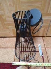 Predám kovovú lampu, objímka E24. - 2