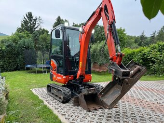 minibager KUBOTA KX019-4 / 1841mth / sada lopat - 2