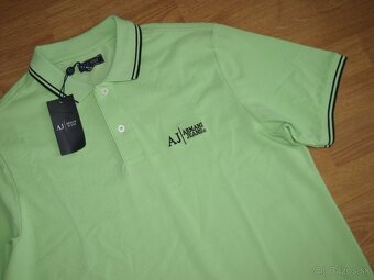 Armani jeans pánske polo tričko - 2