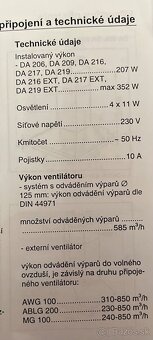Komínový digestor Miele - 2