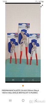 KLIEŠTE KNIPEX A VODARENKE - 2