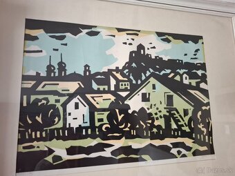 Predám obraz Trenčianský hrad Sig. Ladislav Zdvíhal 25 € - 2