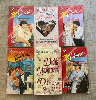 Predám knihy z edície HARLEQUIN - 2