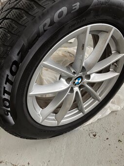 Predám disky BMW X4 r18 + zimné pneumatiky - 2