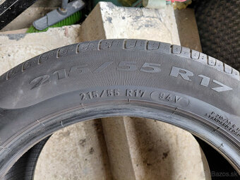 2x letne Pirelli 215/55R17 - 2