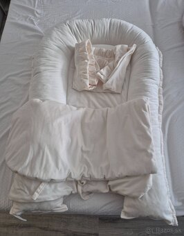 Predám výbavičku pre bábätko set krémový 3 v 1 - 2