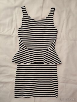 Letné pruhované šaty DIVIDED H&M - 2