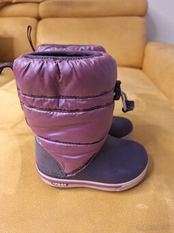 Snehule crocs 23 velkost C7 - 2