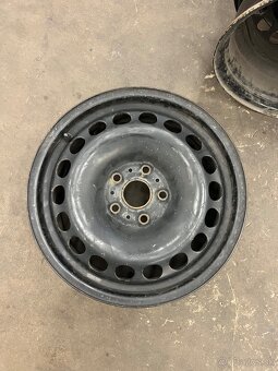 Plechove disky 5x112 r16 57.1mm VW - 2