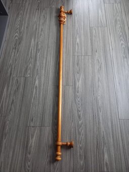 Drevené garníže 230 cm + 150 cm - 2