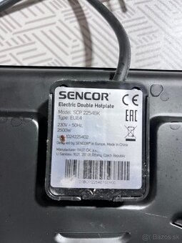 Dvojplatnica sencor - 2