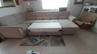 Sedacia suprava Sarah lux 350x180 cm a vitrína 100x202 cm - 2