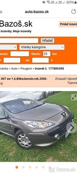 Vymením peugeot 307 sw - 2